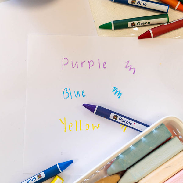 Language Priority - Crayons
