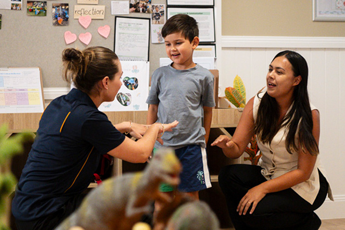 Working with families